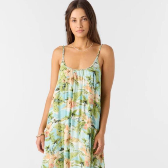 NWT Oneill GABRIELA MAXI DRESS - Picture 1 of 8
